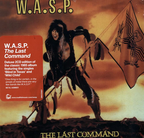 WASP The Last Command - Deluxe Edition UK 2 CD album set (Double